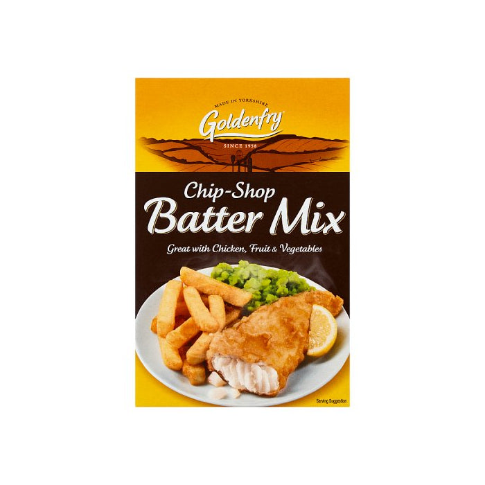 (BBE: 30/04/2024) Goldenfry Chip-Shop Batter Mix 170g
