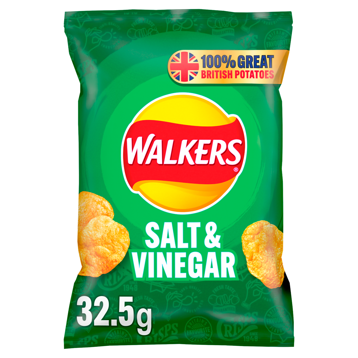 Walkers Salt & Vinegar Crisps 32.5g