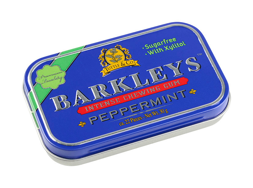 Barkley's Chewing Gum Intense Pepppermint 30g