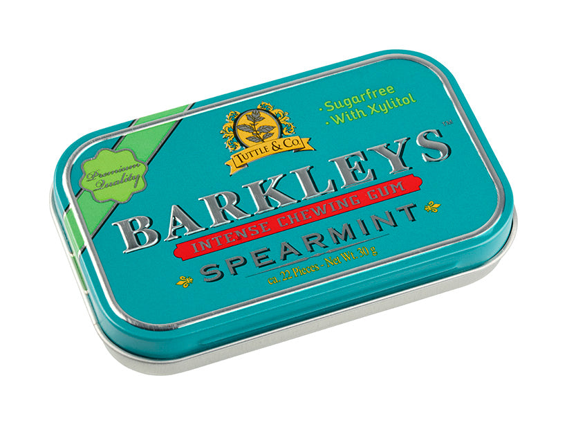Barkley's Chewing Gum Intense Spearmint 30g