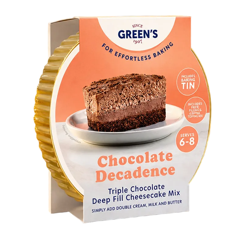 Green's Cheesecake Chocolate Decadence Baking Mix 218g