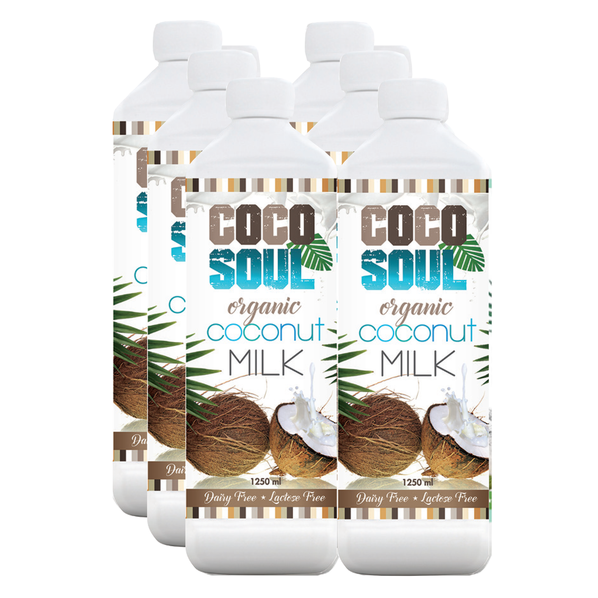 Coco Soul Organic Coconut Milk 1.25L - 6 Pack Deal