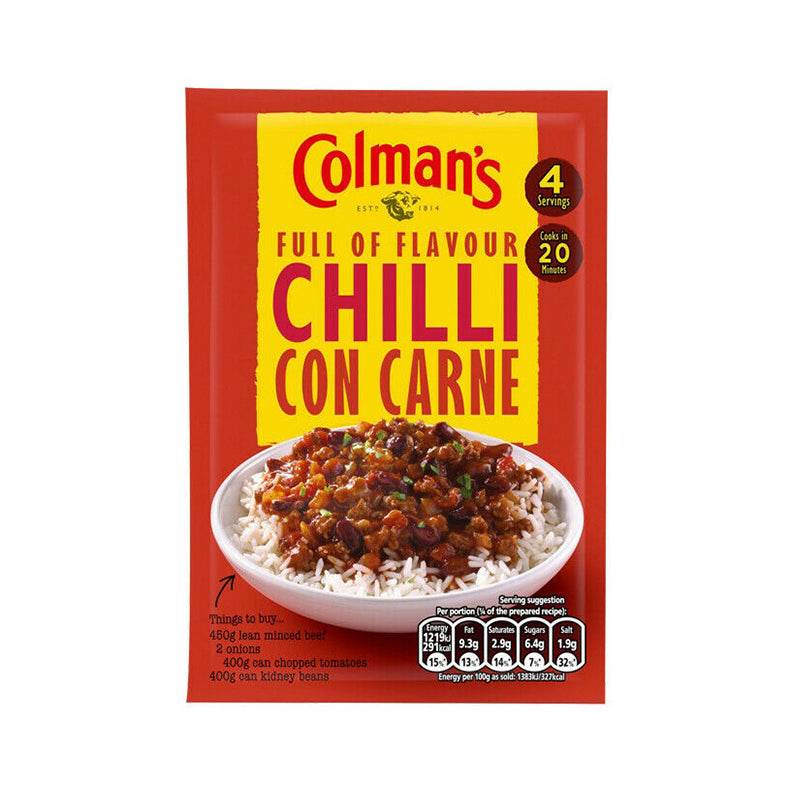 Colman's Casserole Mix Chilli Con Carne 50g