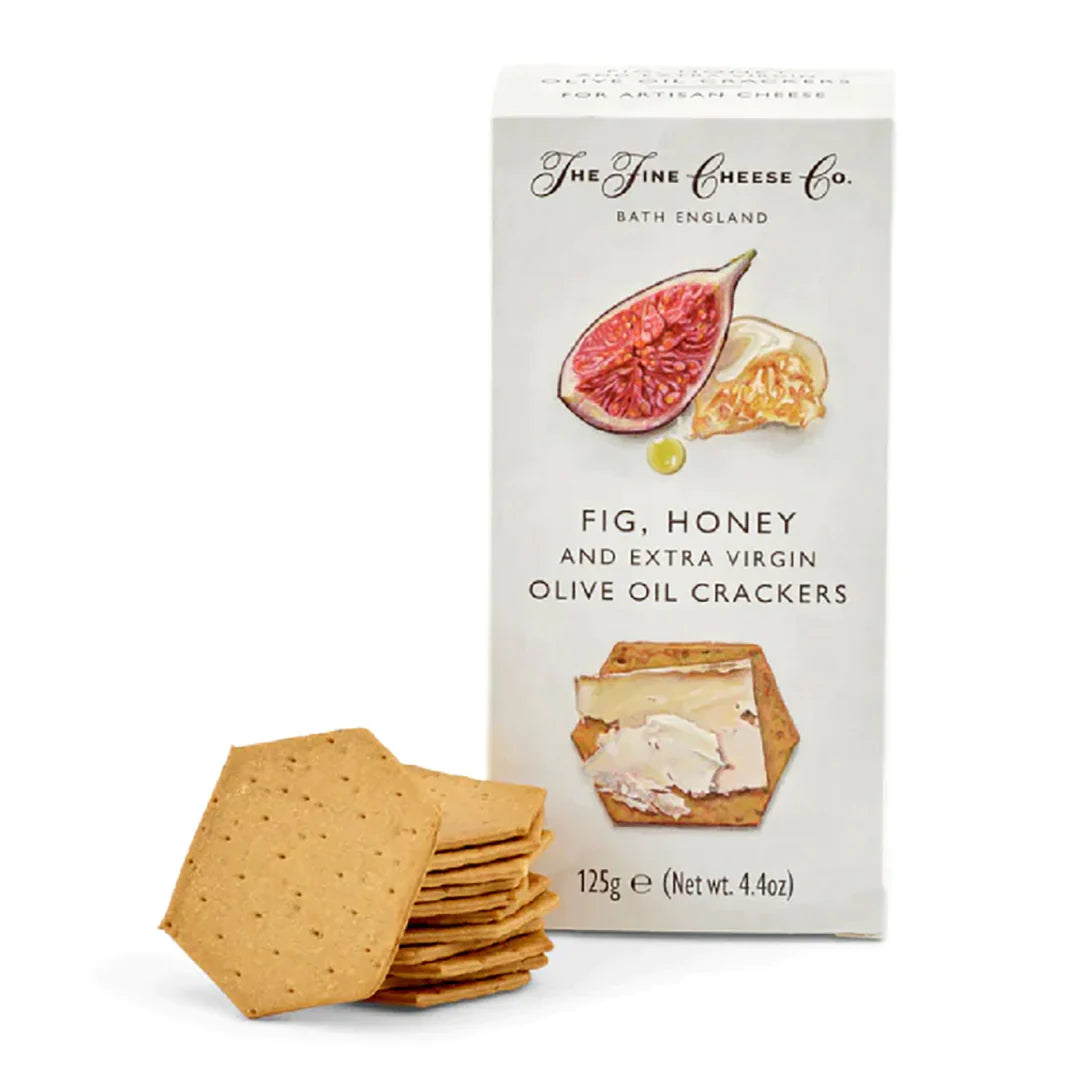 The Fine Cheese Co Chive & Extra Virgin Olive Oil Crackers 100g