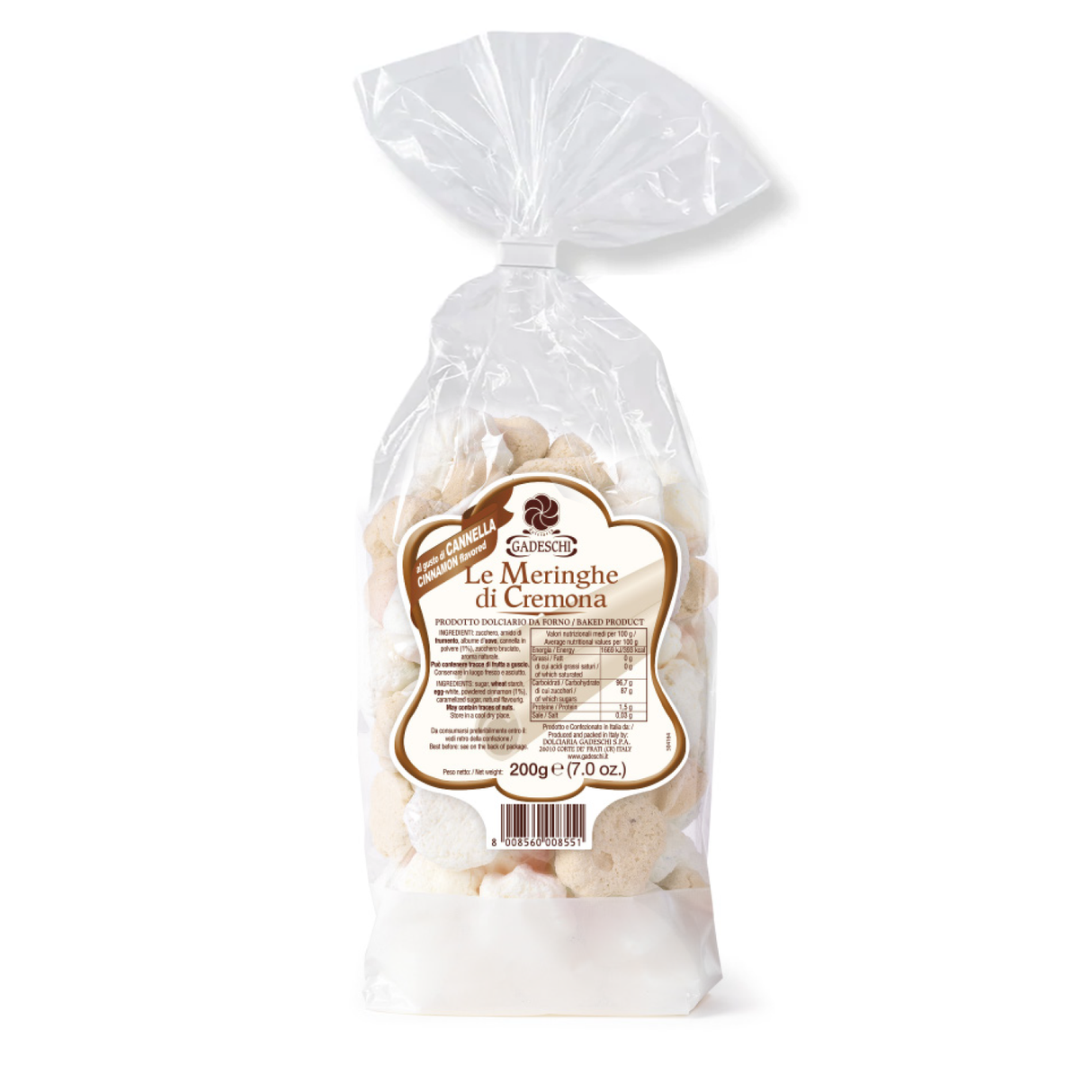 Gadeschi Cinnamon & Vanilla Meringues 200g