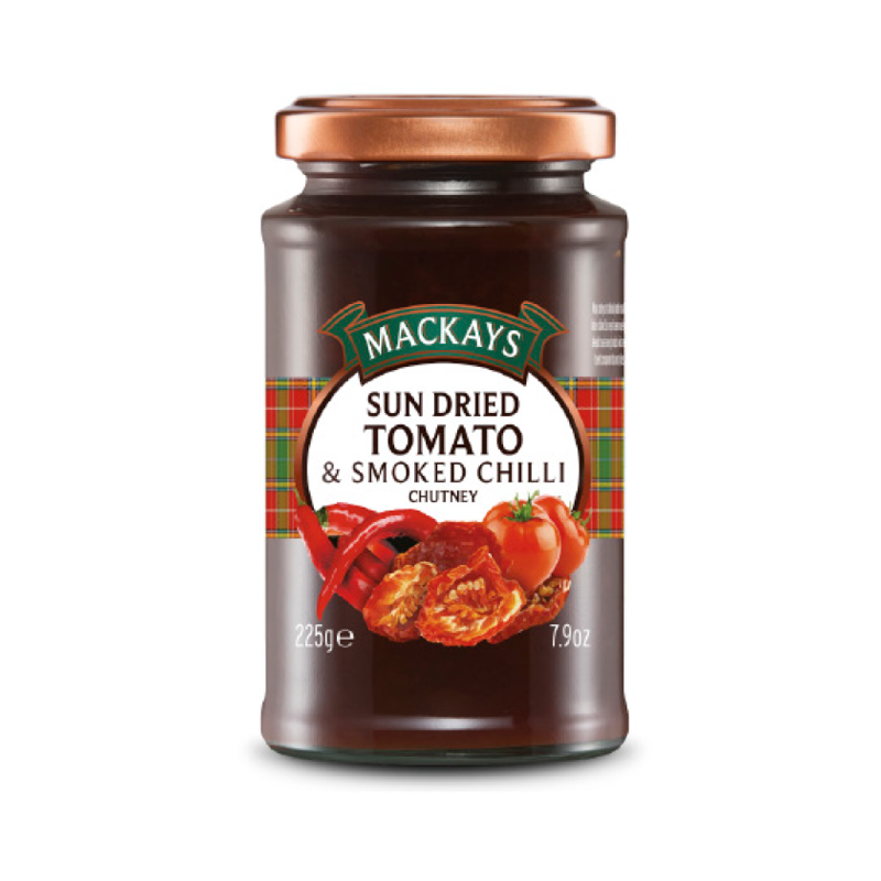 Mackay's Sun Dried Tomato & Smoked Chilli Chutney 225g