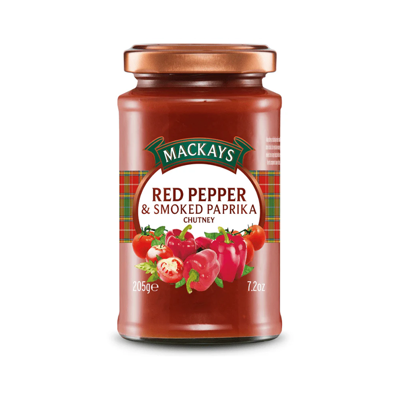 Mackays Red Pepper & Smoked Paprika Chutney 205g