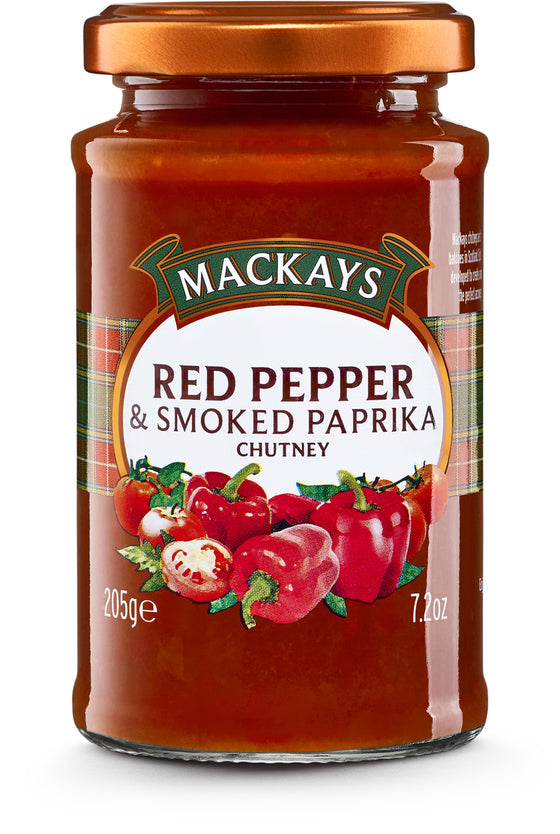 Mackays Red Pepper & Smoked Paprika Chutney 205g