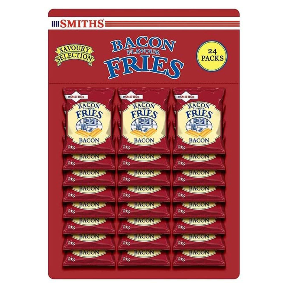 Smiths Bacon Fries 24g Bundle - Pub Card 24 Packs