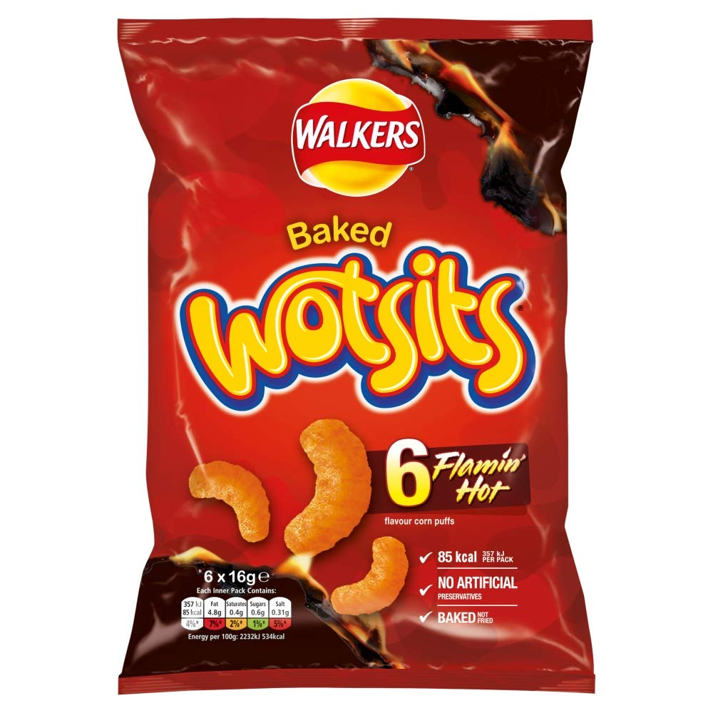 Wotsits Flamin Hot - 6 Pack