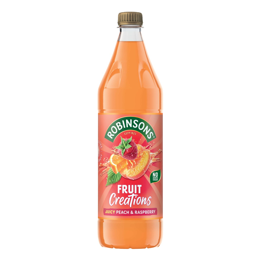 Robinsons Fruit Creations Peach & Raspberry 1L