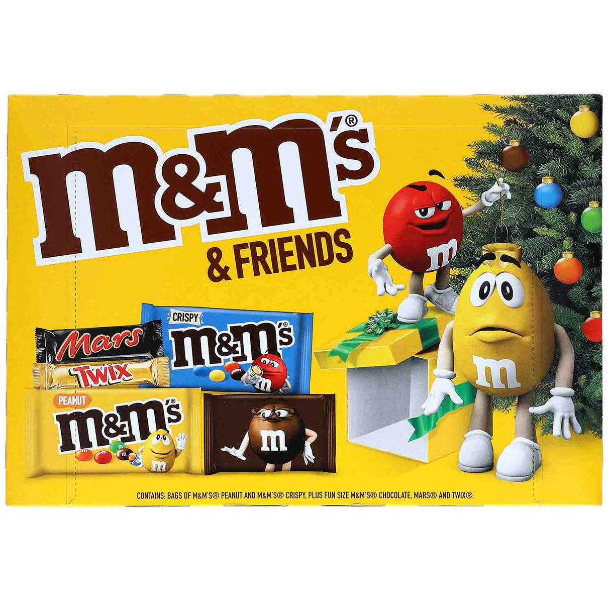 M&M's & Friends Medium Christmas Selection Box 137g