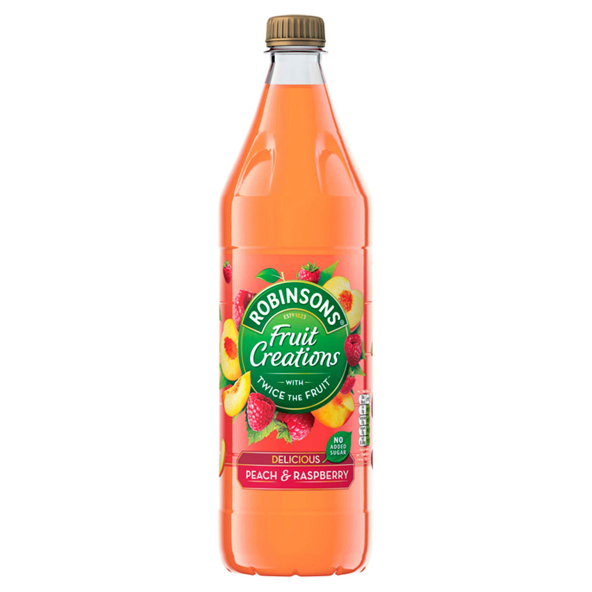 Robinsons Fruit Creations Peach & Raspberry 1L