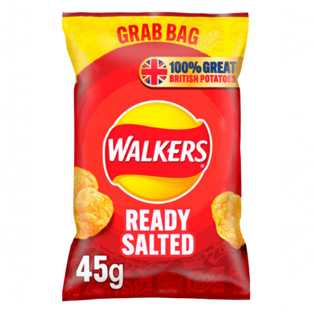 Walkers Ready Salted Crisps 45g