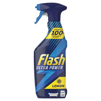 Flash Ultra Power Cleaning Spray with Lemon 500ml