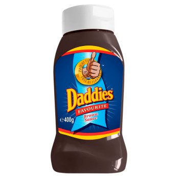 Daddies Brown Sauce Squeezy 400g x 1 units
