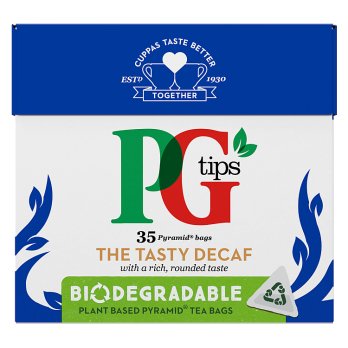 PG tips Decaffeinated Tea Bags 35 x 1 unit