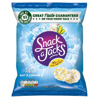 Snack A Jacks Salt & Vinegar 23g