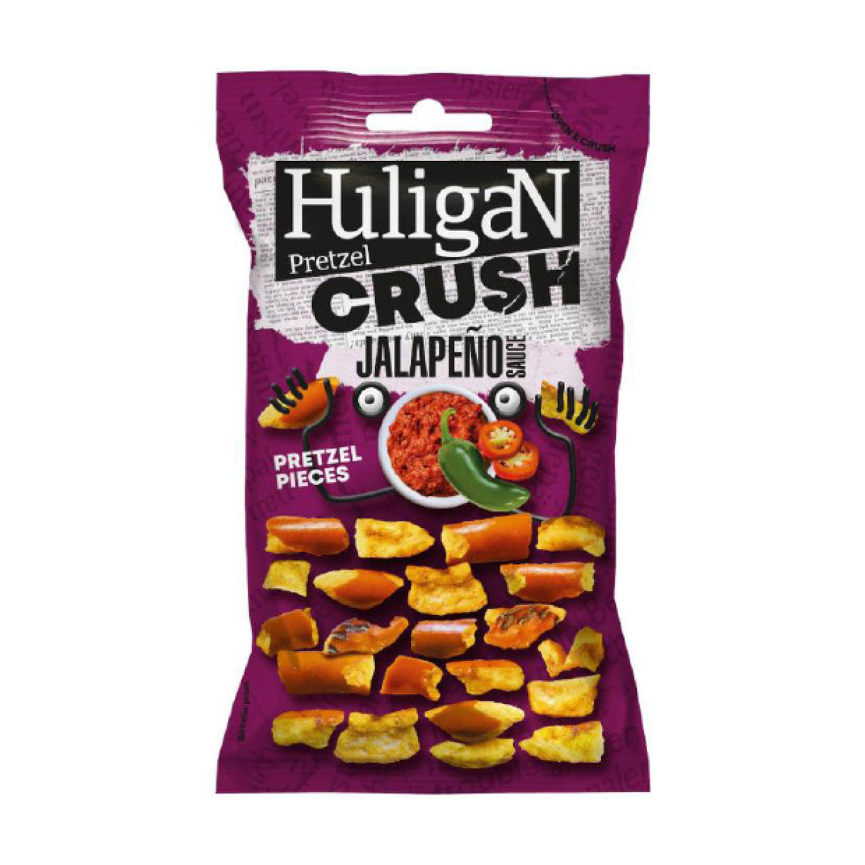 Huligan Pretzel Crush Jalapeno Sauce 65g
