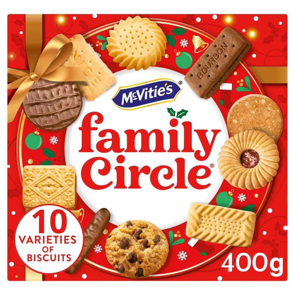 McVitie's Family Circle Variety Biscuits 400g