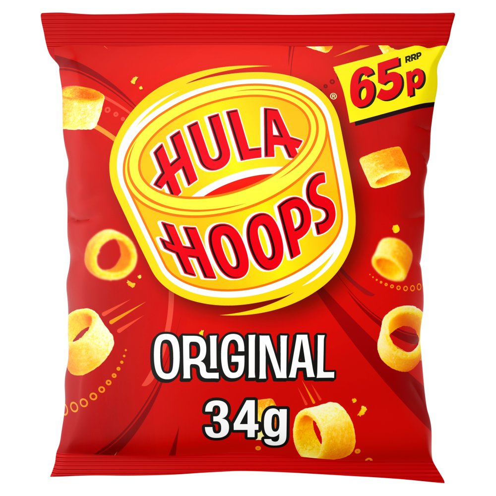 (BBE: 04/05/2024) Hula Hoops Original with 65P 34g