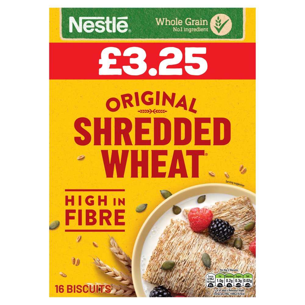 Nestle Original Shredded Wheat (PMP 3.25) - 16 Biscuits