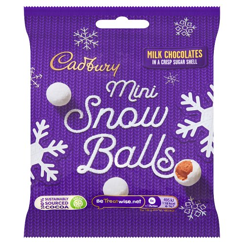 Cadbury Mini Snowballs 74g