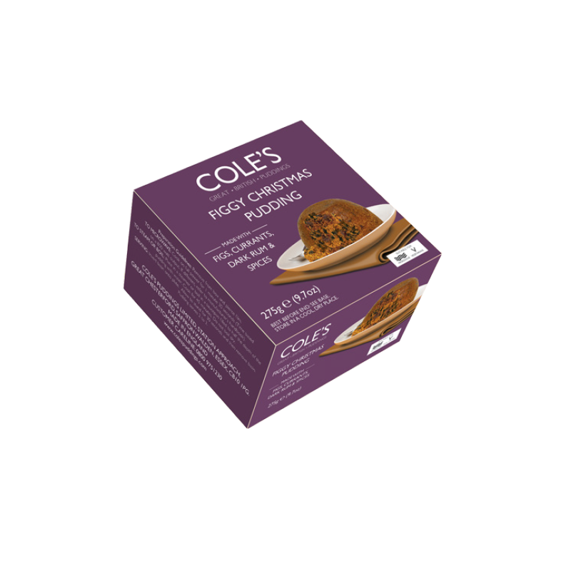 Cole's Puddings Figgy Christmas Pudding 275g