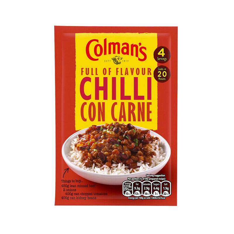 Colmans Casserole Mix Chilli Con Carne 50g