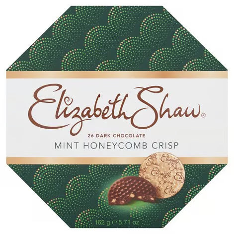 Elizabeth Shaw Dark Chocolate Mint Honeycomb Crisp 162g