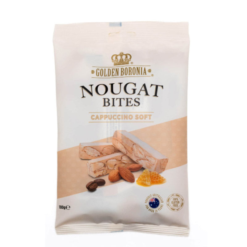 Golden Boronia Cappuccino Soft Nougat 100g