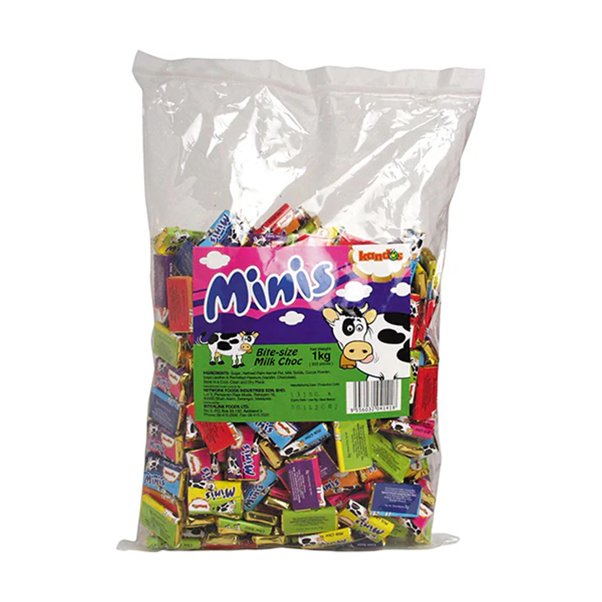 Kandos Chocolate Minis - 333 pack
