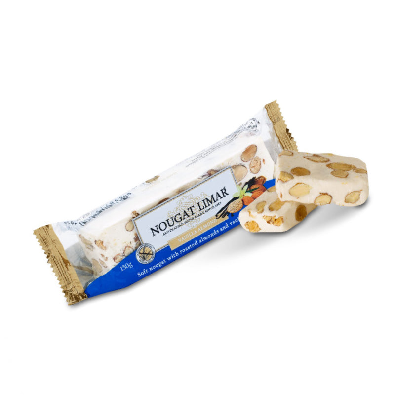 Nougat Limar Logs Vanilla & Almond 150g