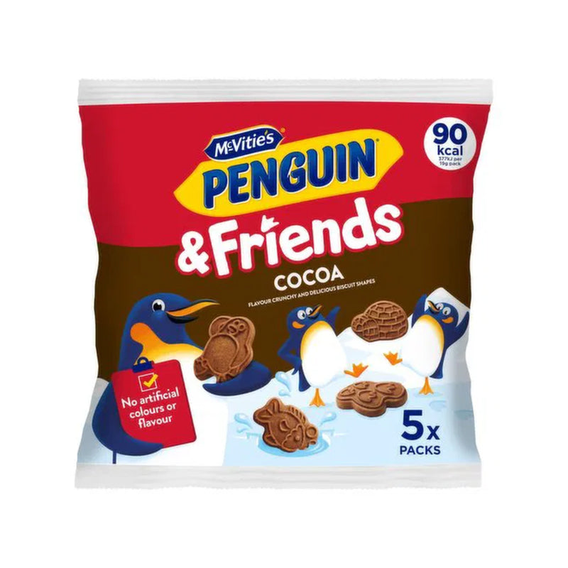 McVitie's Penguin & Friends Cocoa 5 Pack 19g