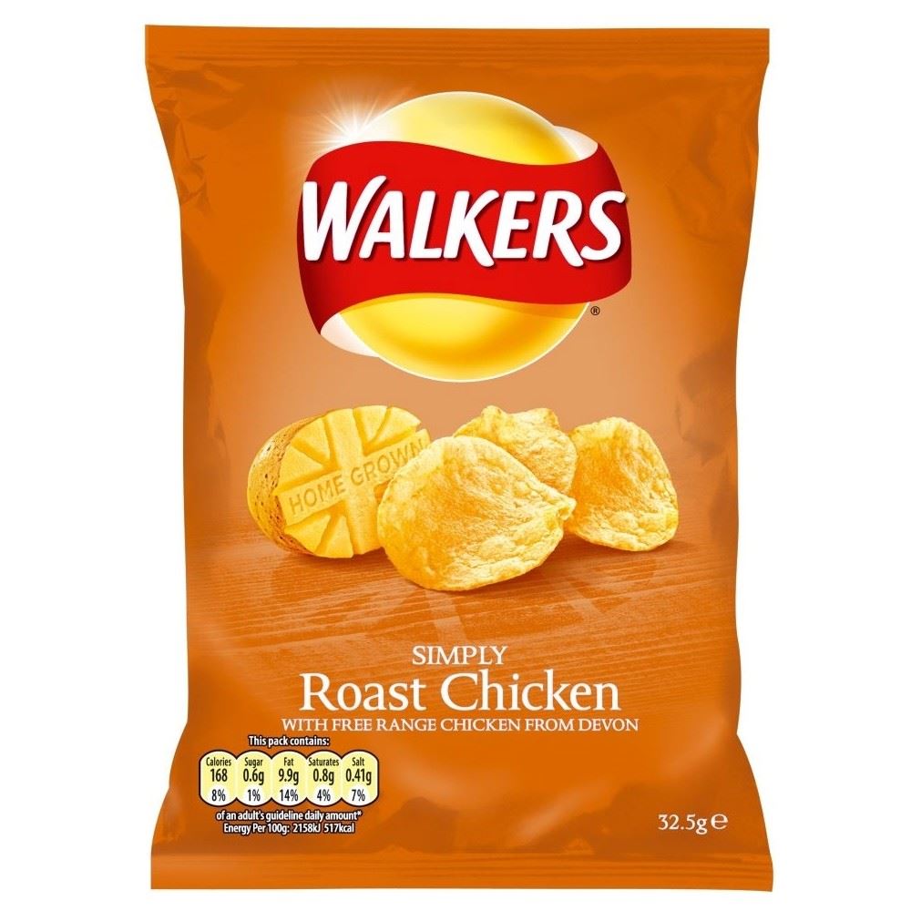 Walkers Crisps Roast Chicken