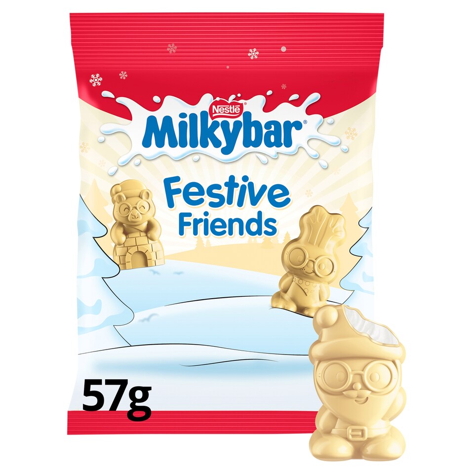 Nestle Milkybar Festive Friends Sharing Bag 57g