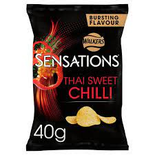 (BBE: 28/02/2024) Walkers Sensations Thai Sweet Chilli 40g
