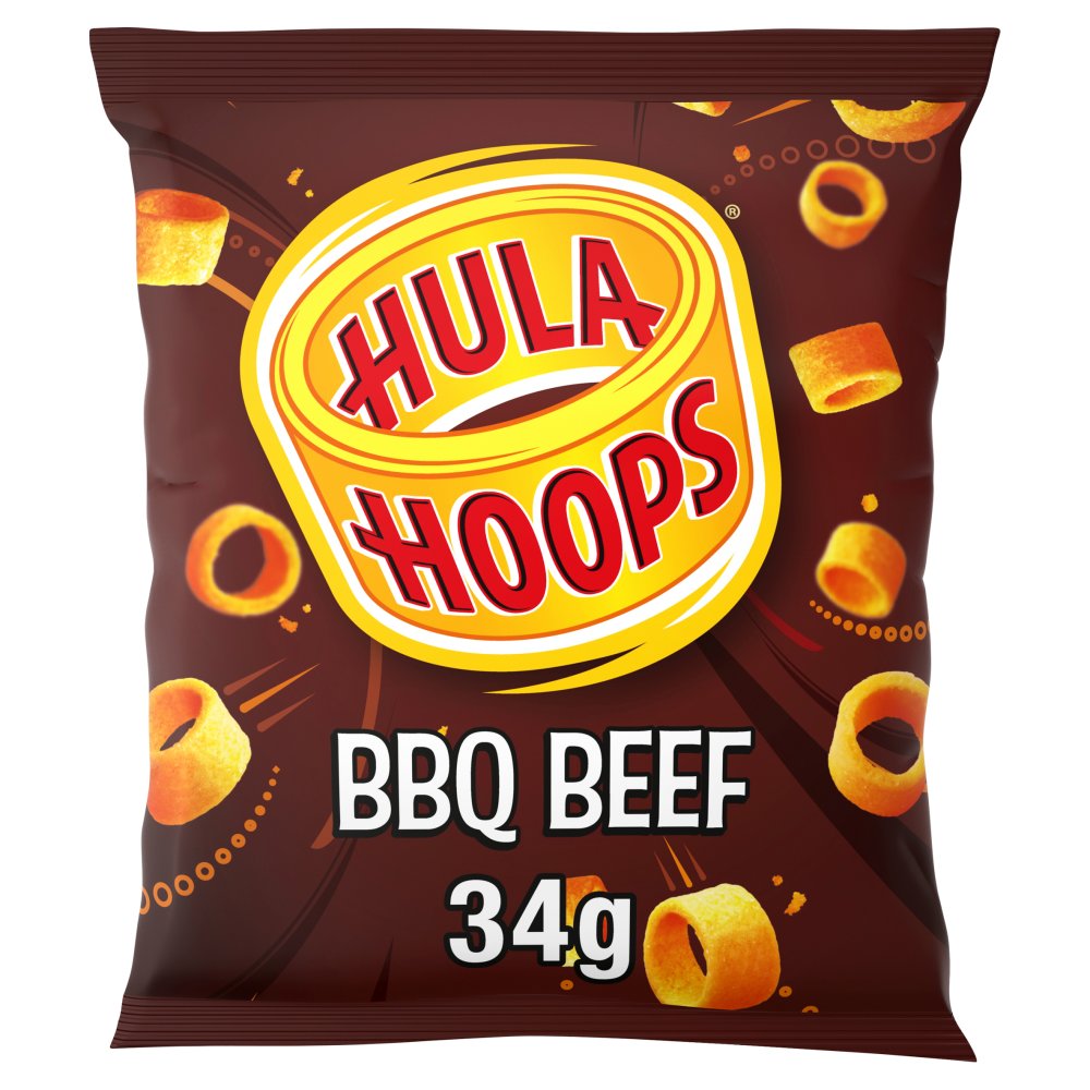 (BBE: 04/05/2024) Hula Hoops BBQ Beef 34g
