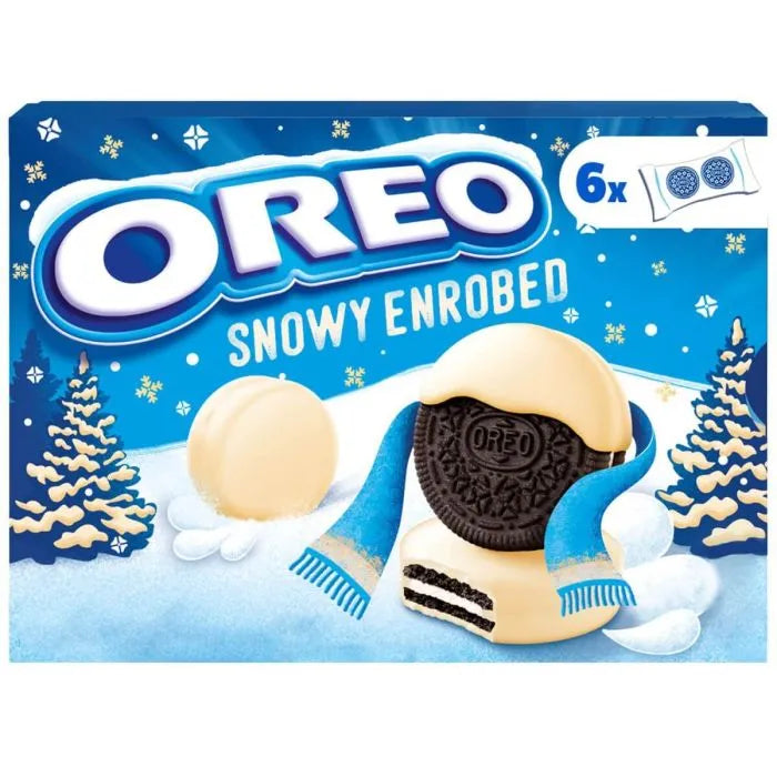 Oreo Snowy Enrobed Biscuits 246g