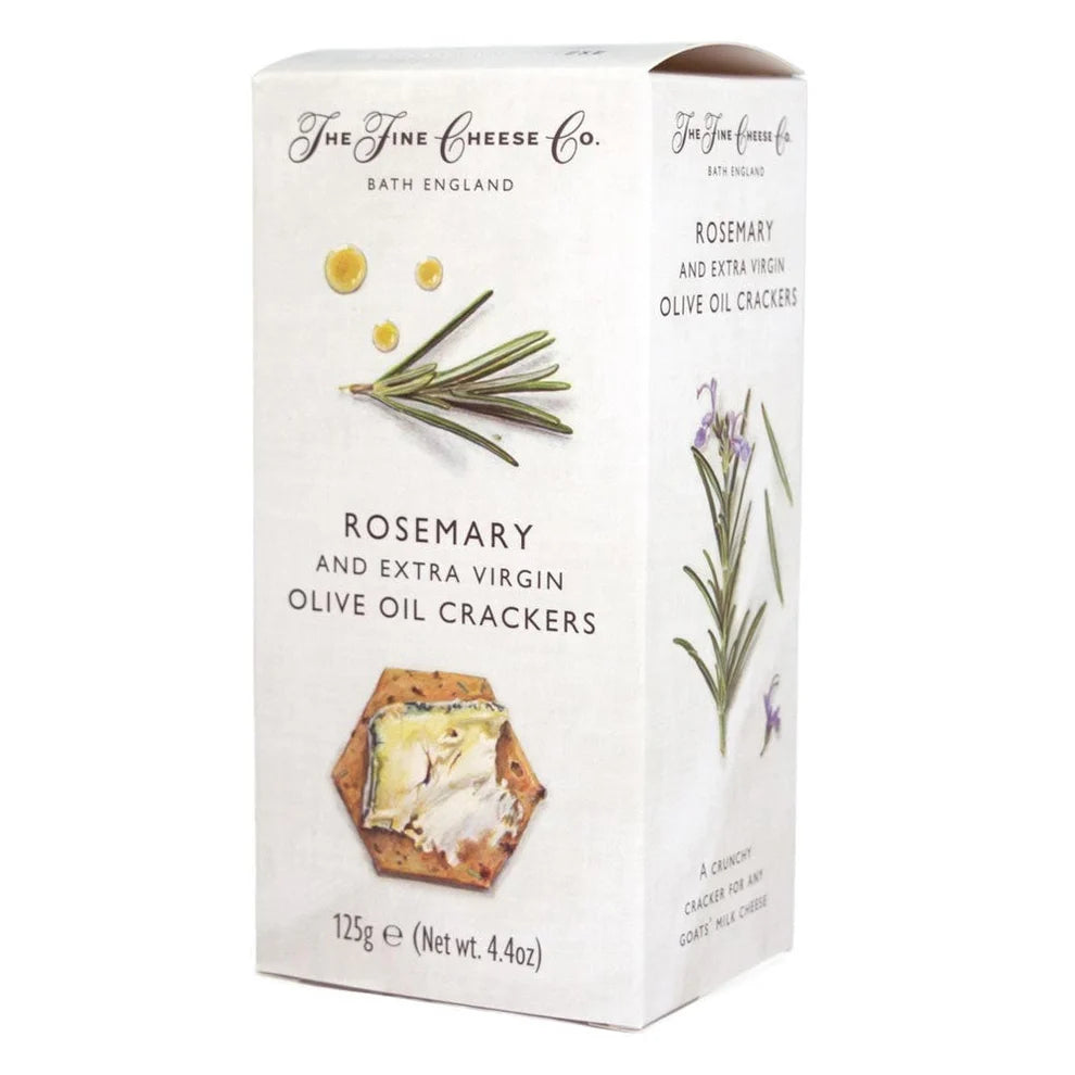 The Fine Cheese Co Rosemary & Extra Virgin Olive Oil Crackers 100g