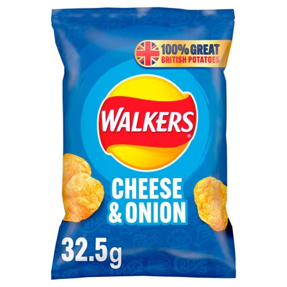 Walkers Crisps Cheese & Onion 32.5g