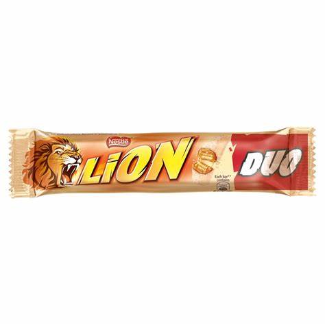 Nestle Lion White Chocolate Duo Bar 60g