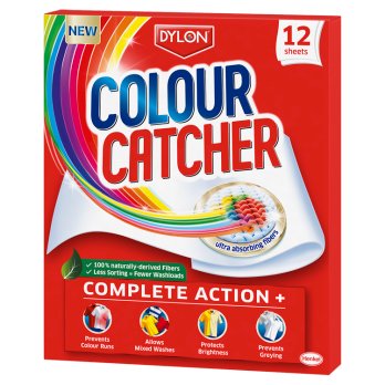 Dylon Colour Catcher Protect Laundry Sheets - 12 Pack
