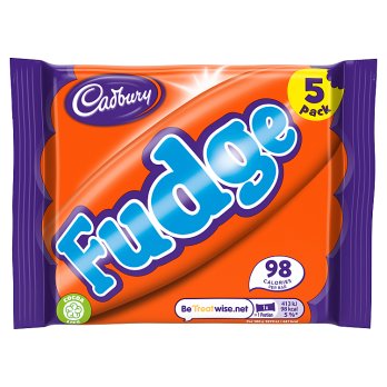 Cadbury Fudge Bar 5pk