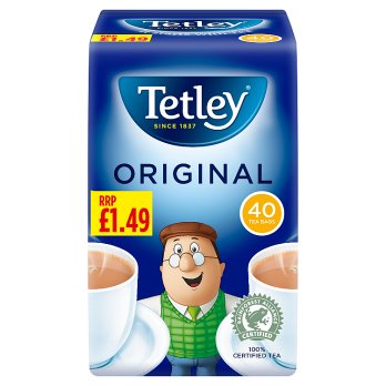 Tetley Original 40 Tea Bags x 1 unit