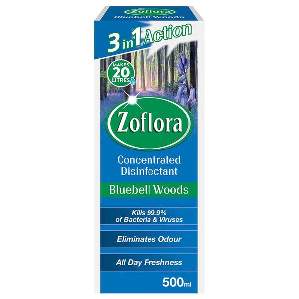 Zoflora Disinfectant Bluebell Woods 500ml x 1 unit